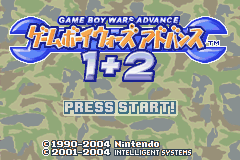 Game Boy Wars Advance 1&2